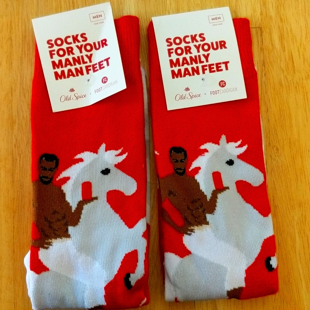 Old spice socks 🧦
